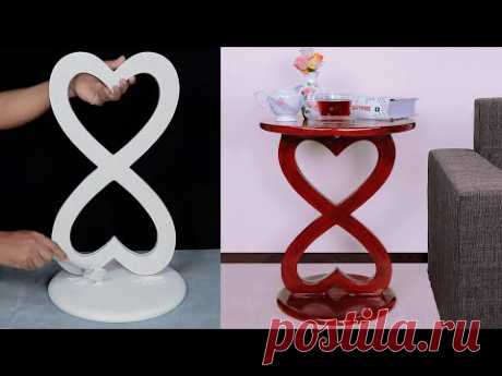 Coffee Table made with Cement || Room decor idea || Cement craft for home decor