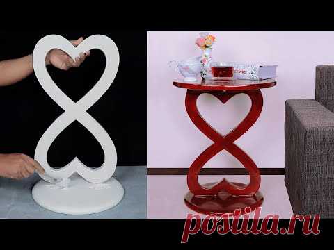 Coffee Table made with Cement || Room decor idea || Cement craft for home decor