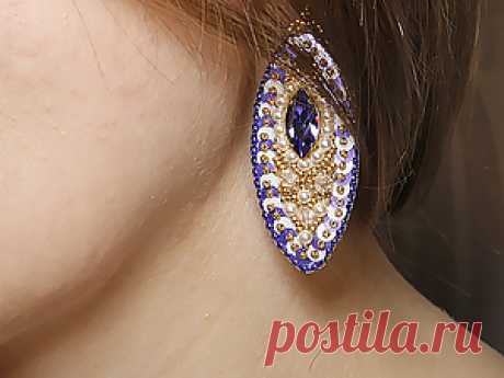 вышивка пайетками мастер класс - Поиск в Google