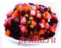 Как сделать винегрет обычный