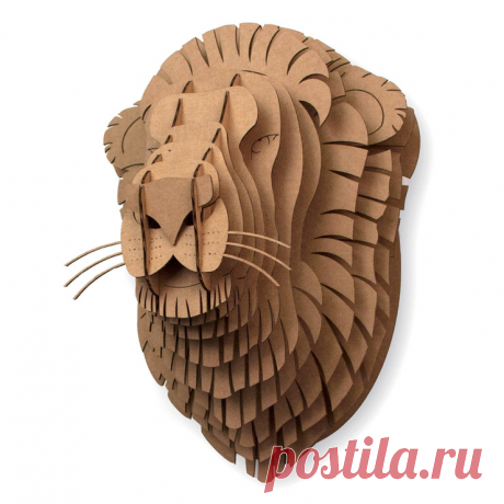Гигантский Лев Леон трофей картоном Сафари | Fab.com