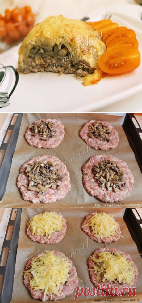 "Сугробы" - необычные и очень вкусные котлетки на новогодний стол