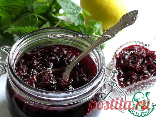 Конфитюр из свеклы с лимоном и мятой – кулинарный рецепт