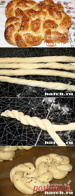 Сербский хлеб с брынзой “Саралие”