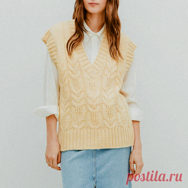 Осень пришла. Выбираем теплые жилеты и безрукавки | Вязунчик — вяжем вместе | Яндекс Дзен