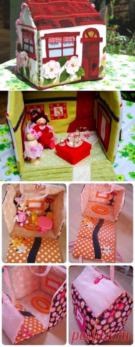 Очаровательные кукольные домики своими руками - Рукоделие