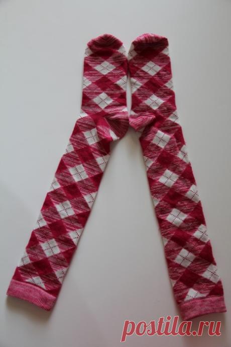 Детские леггинсы из носков. МК — HandMade