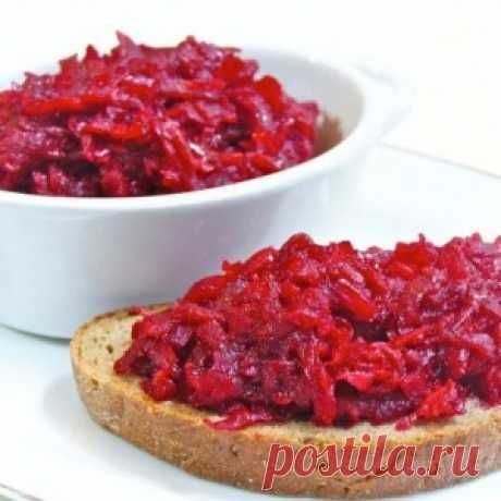 Два рецепта икры из свеклы