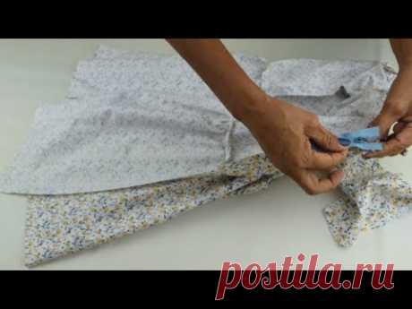 Como Hacer Vestido para Niñas  PASO A PASO COSTURA