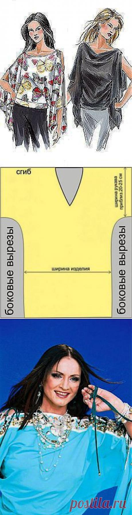 Самая простая выкройка туники