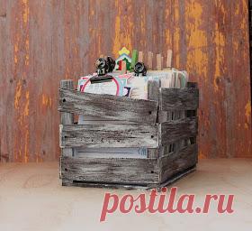АРТ-КЛАДОВАЯ: Инструкция по применению: как я делала ящик.