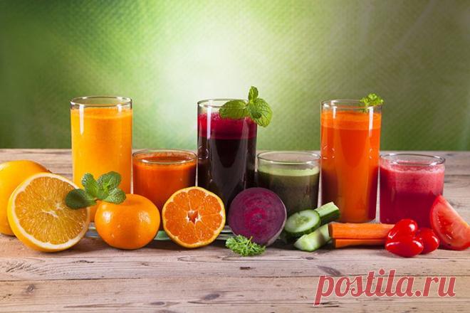 Оздоровительные соки! Берем на заметку! | Всегда в форме!