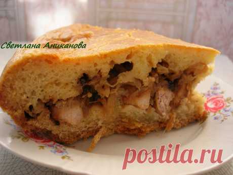 Мясной пирог "Бойкий старик"