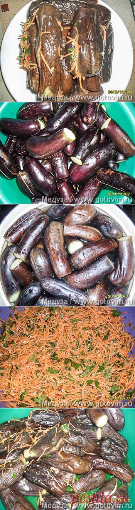 Соленые баклажаны . Фото-рецепт / Готовим.РУ