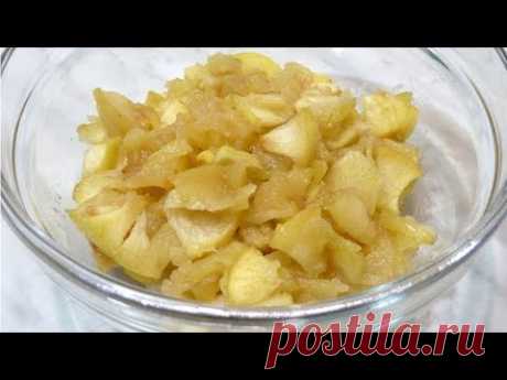 Очень вкусная начинка из яблок для пирожков, слоек и другой выпечки