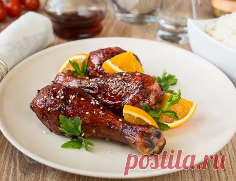 Куриные ножки в апельсиновой глазури | Вкусный блог - рецепты под настроение