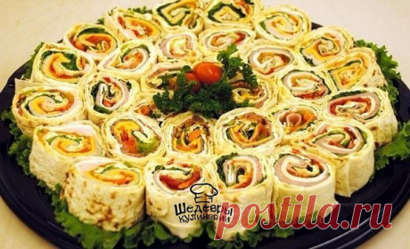 10 РЕЦЕПТОВ РУЛЕТОВ ИЗ ЛАВАША 🍴 / Социальная погода