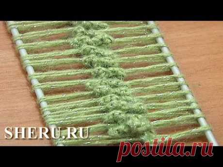 Easy to Make Hairpin Crochet Pattern Урок 15 Вязание крючком на вилке