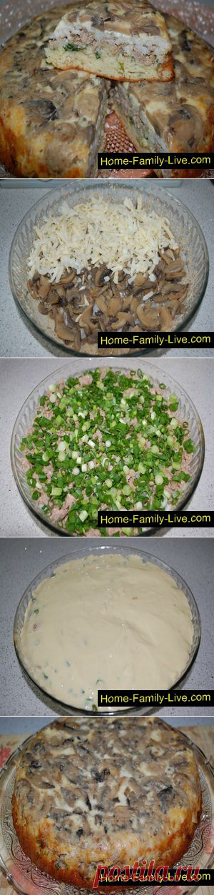 Пирог перевертыш - Кулинарные рецепты