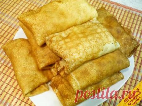 Блинчики с картошкой и грибами (пошаговый рецепт с фото) — Кулинарный портал Печенюка