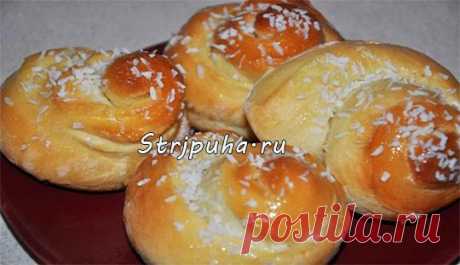 Сдобные булочки — Домашняя кулинария