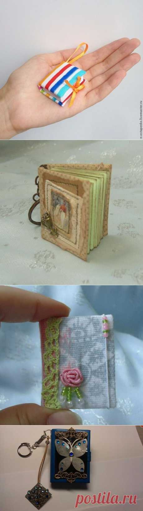 Мастер-класс: Брелок-блокнот - Ярмарка Мастеров - ручная работа, handmade