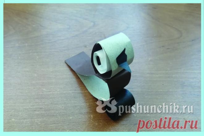 Как сделать воробья из бумаги | Пушунчик