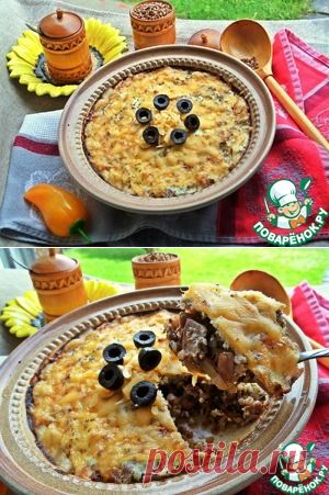 Гречка с курицей под сыром - кулинарный рецепт