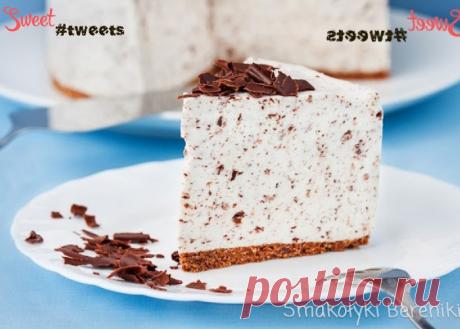 Чизкейк с шоколадной крошкой (без выпечки) | Sweet Twittes