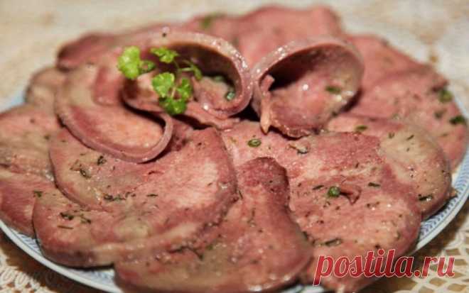 Маринованный говяжий язык — Sloosh – кулинарные рецепты