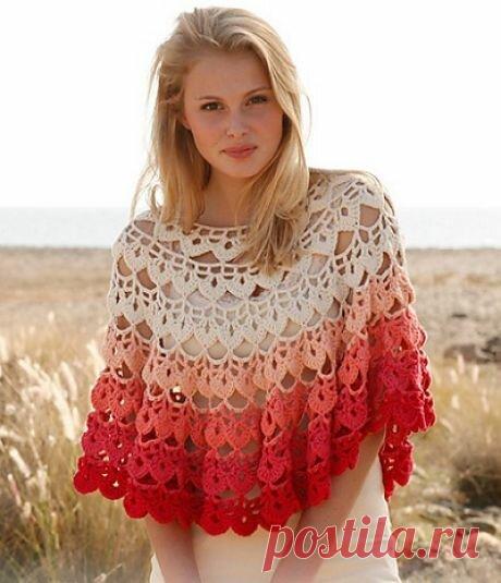 Невероятные летние ажурные пончо-туники. 60 идей, которые вам определенно понравятся | Мои "Томми" | Яндекс Дзен