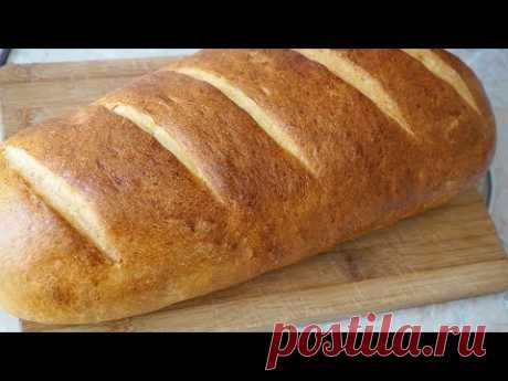 БАТОН НАРЕЗНОЙ домашний в духовке/White bread