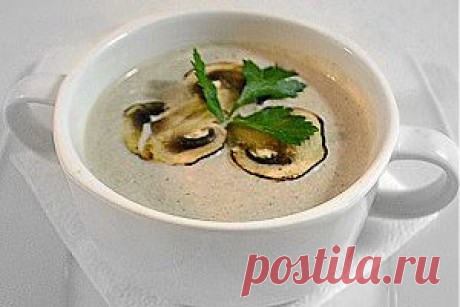 КРЕМ СУП С ШАМПИНЬОНАМИ |