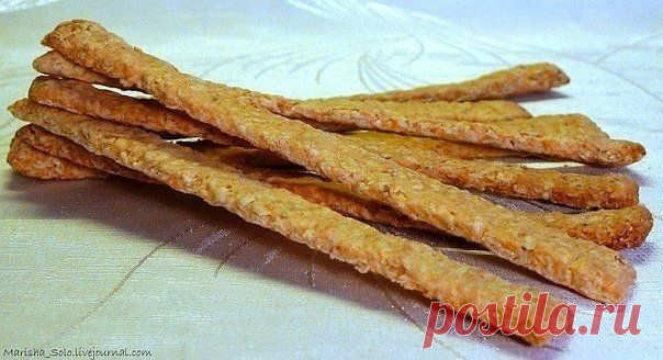 Овсяные палочки с сыром | Банк кулинарных рецептов
