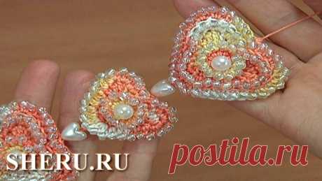 Вязание бисером и с бусинами крючком