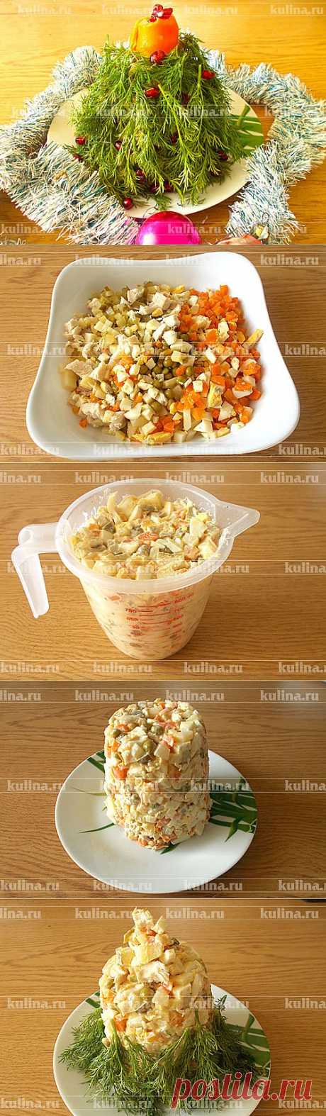 Салат &quot;Елочка&quot; – рецепт приготовления с фото от Kulina.Ru