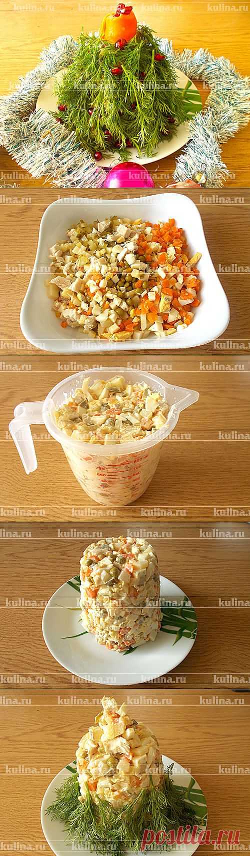 Салат "Елочка" – рецепт приготовления с фото от Kulina.Ru