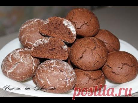 Пряники шоколадно-медовые. Мягкие.Простой рецепт.
