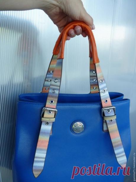 Швея показала, как обновить потрескавшиеся ручки на сумке | diy-idea | Яндекс Дзен