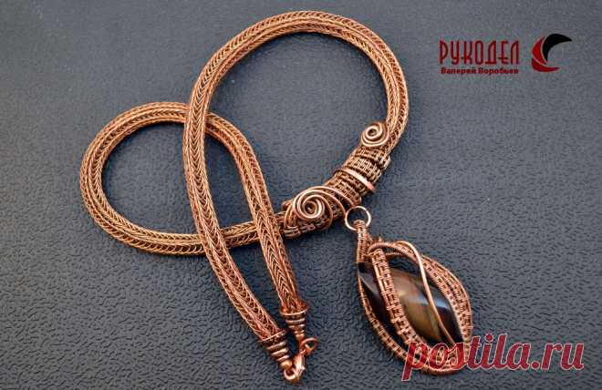 Плетение украшений из проволоки в технике Wire Wrap от Анатольевича