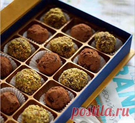 Шоколадные трюфели. Пошаговый рецепт с фото на Gastronom.ru