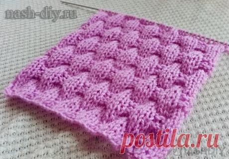 Шикарная объемная Плетенка Узоры спицами