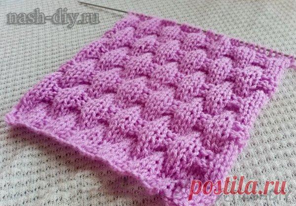 Шикарная объемная Плетенка Узоры спицами