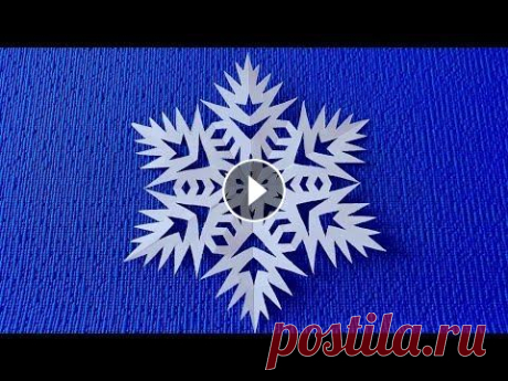 Как красиво вырезать снежинку из бумаги.Снежинка из бумаги просто. Paper Snowflake. #Снежинки #Снежинки #Узорыдляснежинок #снежинкиизбумаги Как красиво вырезать снежинку из бумаги.Снежинка из бумаги просто.Paper Snowflake Tutorial. В произведен...