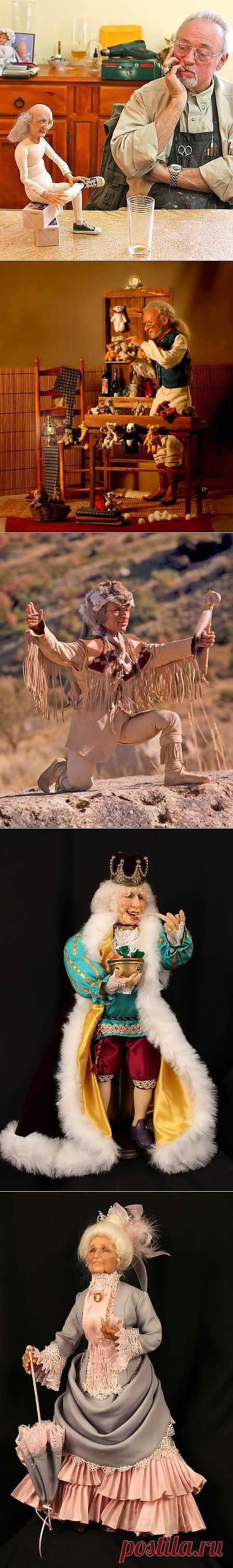 Джек Джонстон. Авторская кукла