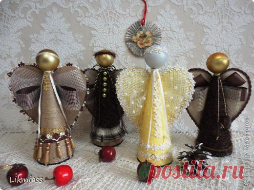 Рождественские ангелы | Сделай сам!