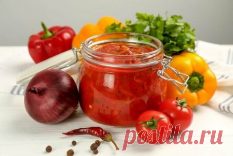 Лечо из помидоров, моркови и лука на зиму