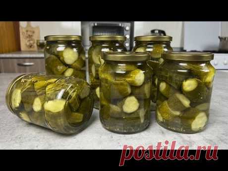 Маринованные огурцы по фински на зиму: я уже второе лето готовлю их тазами (никакой стерилизации)
