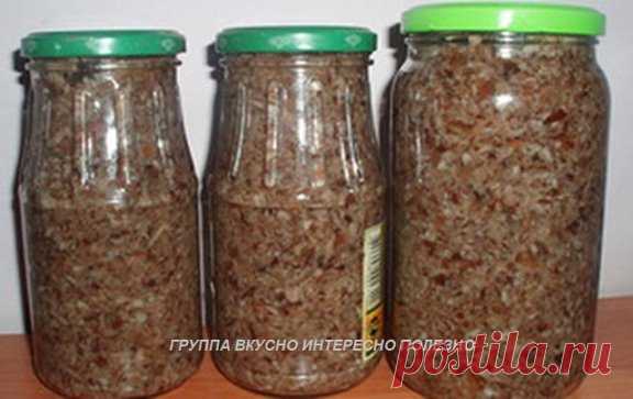 Икра из грибов