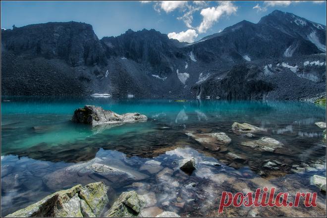Осколок бирюзы в ладонях гор. - fotonik2
